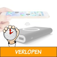 Draadloze Telefoonoplader & Powerbank in 1