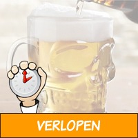 Doodshoofd bierglas