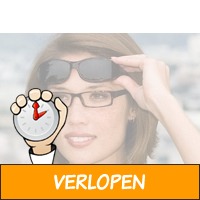 Overzetzonnebril met 100% UV-protectie