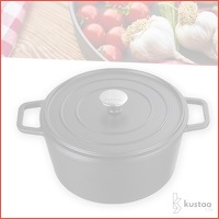 Kustaa gietijzeren casserole pannen