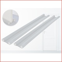 2 x dubbele tochtstopper - 95 cm