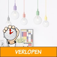 Vrolijke siliconen pendellamp