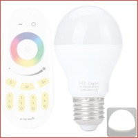 LED E27 450LM AC86-265V RGB-lamp