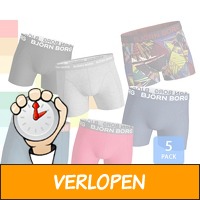 5-pack bjorn borg verrassingspakket