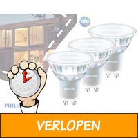 3-pack philips dimbare gu10 led spots | expertcolor | w..
