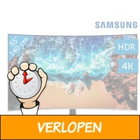 Samsung 55 inch 4K curved LED TV