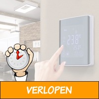 Vloerverwarmings thermostaat met touchscreen