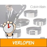 Calvin Klein leren riemen