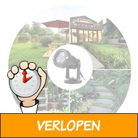 Tuinspot LED 265V met waterdichte aansluitplug