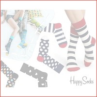 Verrassingspakket van 6 paar happy socks