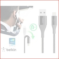 Belkin 120cm duratek MFI Lightning kabel