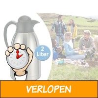 RVS Thermoskan - 2 Liter