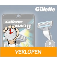 8-pack Gillette Mach3 scheermesjes