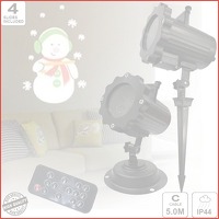 Projectie lamp met Kerst animatie