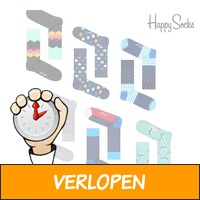 6 paar Happy Socks voor hem en haar