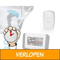 Digitaal weerstation met lcd kleurenscherm