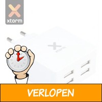 Xtorm AC 4 USB-poorts multi-adapter