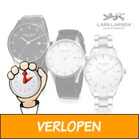 Luxe Lars Larsen Stainless Steel herenhorloges