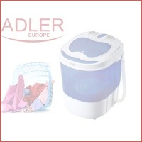 Adler mini wasmachine met centrifuge