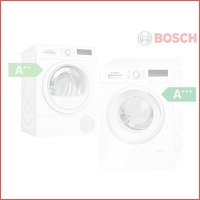 Bosch wasmachine en warmtepompdroger set
