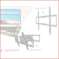 Gembird TV muurbeugels