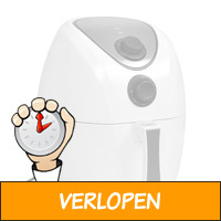 Air fryer/cooker roestvrijstaal 3,5 L wit