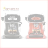 TurboTronic TT-CM19 Koffiemachine - rood..