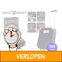 386-delige Swiss Kraft Platinum Tools gereedschapstroll..