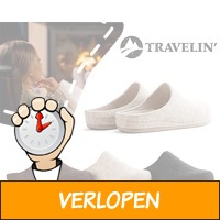 Lekkere warme Travelin' sloffen