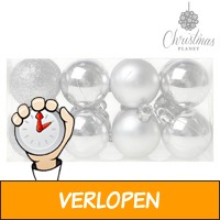 Christmas Planet kerstballen (16 stuks)