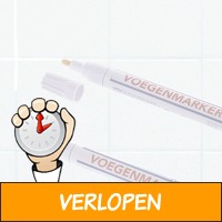 2 x voegenstift voor witte voegen