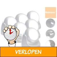 6 x Quintezz draadloze LED-lampen