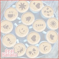 16 cappuccino stencils