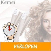 Kemei Triple Deep Waver krultang