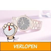 Horloge met 200 kristallen