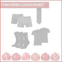 Puma heren cadeaupakket zwart