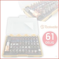 61-delige Toolwelle bitset