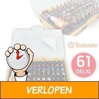 61-delige Toolwelle bitset