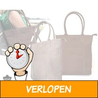 Old West leren shopper