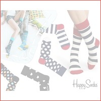 6 paar Happy Socks sokken