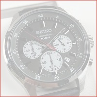 Seiko Quartz Chronograph horloge