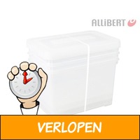 3 x Allibert opbergbox