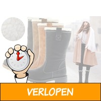 Gevoerde teddy boots