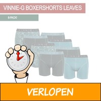 Vinnie-G Boxershorts Leaves 8-pack