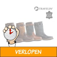 Waterdichte lederen Travelin outdoorlaarzen