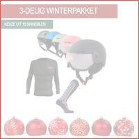 Winterpakket: Skihelm, Thermoshirt en Sk..