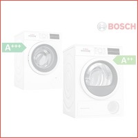 Bosch Series 6 wasmachine en warmtepompd..