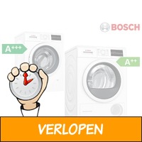 Bosch Series 6 wasmachine en warmtepompdroger