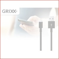 Grixx Lightning oplaad kabel voor Apple