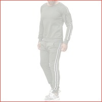 Tazzio joggingpak met rits